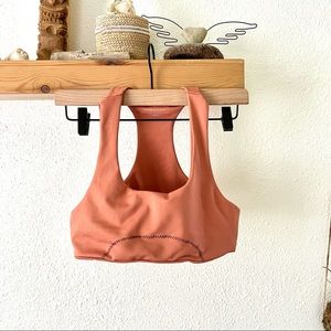 Olympia Activewear work out top in Terra Cotta